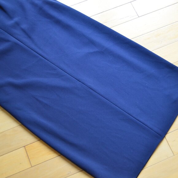 Theory Sleeveless Navy Blue Shift Dress Size 6 - Picture 9 of 9